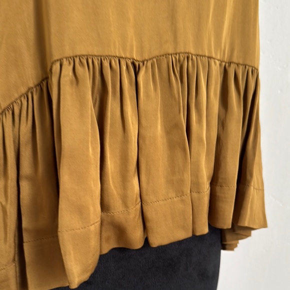 Sandro Golden mustard Camisole Top - Picture 6 of 13